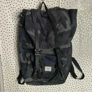 Herschel Camo Black Backpack